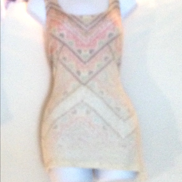 Women’s blu Pepper tank top strapless. Pre own. Size small. Multi color - Picture 2 of 12